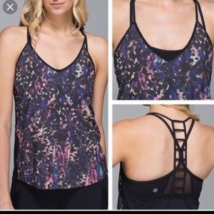 Lululemon Breezy Singlet Floral Sport